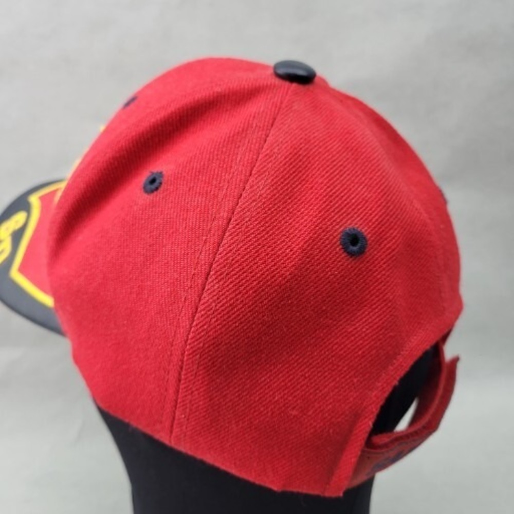 San Diego SD California Hat Strap Back Red Gold Cap Best Vina - Picture 9 of 14